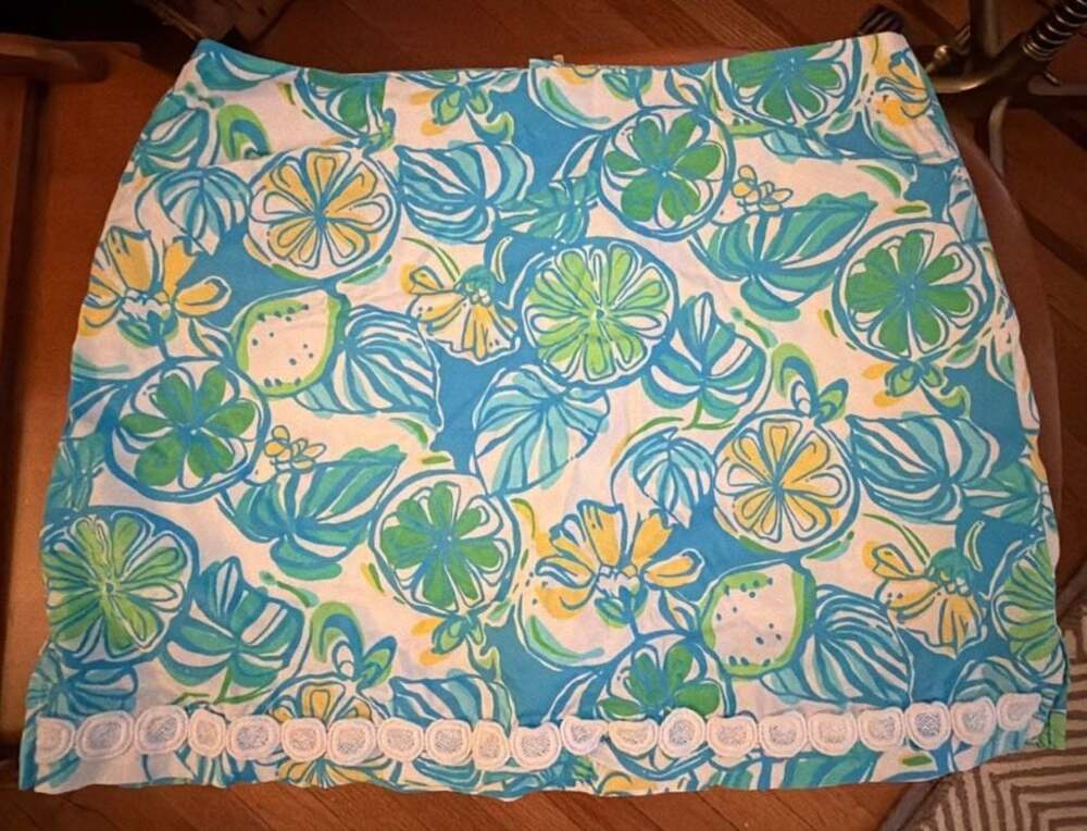 Lilly Pulitzer Marigold Skort in Sweet Sour Lemon size 12